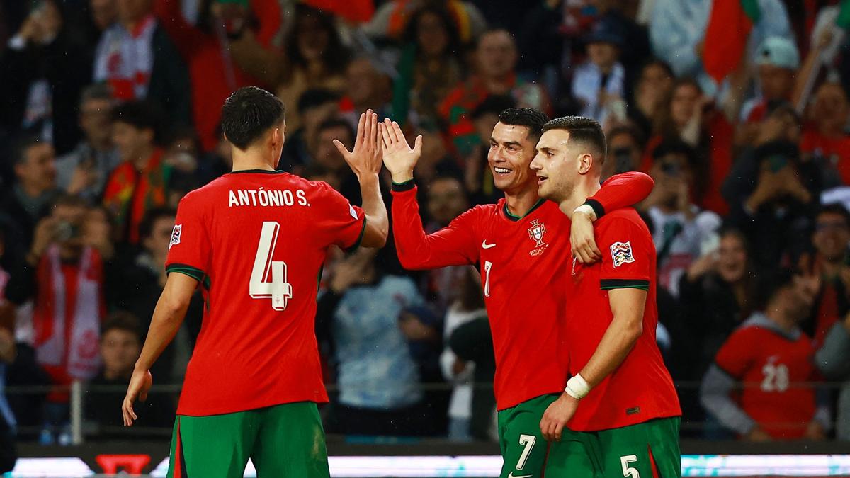 Ronaldo Pimpin Portugal Kalahkan Jerman di Semifinal Nations League